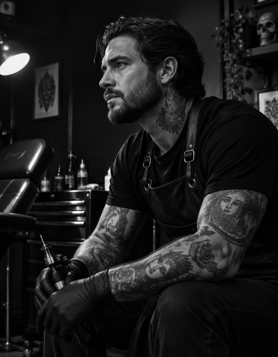 Studio portrait